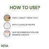 Keva Uric Acid Control Medicine Gout-Uric Acid Control Medicine | Balancing uric acid naturally | Natural Uric Acid Cleanser (300 Tablets) view 3