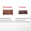 GOSHOPECO Sheesham Wooden Massager Manual Acupressure and Pain Relief 6 Roller (12x6 in) for Foot Massager Improved Blood Circulation and Acupressure with Karela roll Massager Tool (set of 2) view 4