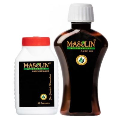 MASOLIN HERBAL WOMEN MASSAGE OIL 100ML & CAPSULE 60CAPS