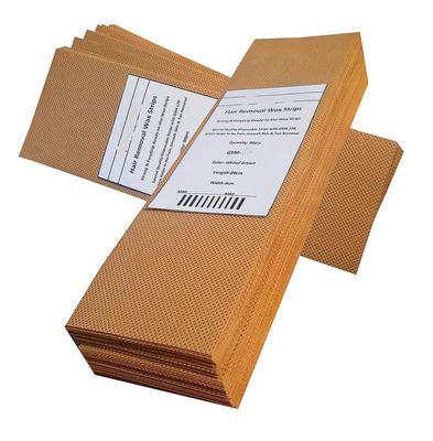 OXILY Waxing Strips Kit for Normal Skin, 70 Strips | Non-Woven Hair Removal Plain Waxing Strips | 120 GSM Thickness, OXILY_B002