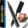 Beard Pencil Filler For Men Barber Styling Pen with Bristle Beard Brush Waterproof, Sweat Proof Natural Shaping Up for Men Beard, Moustache & Eyebrows view 1