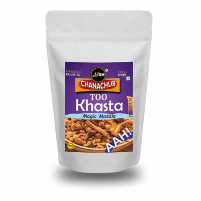 Sish Desi Khasta Chanachur: A Symphony of Crunchy 200gm Namkeen Delight, Spicy & Flavorful Bengali Snack - Healthy & Tasty for all time