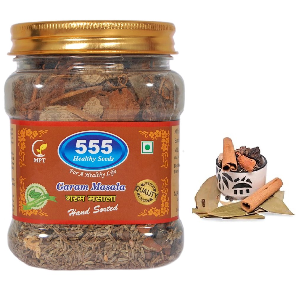 555 Whole Garam Masala/Sabut Mix Garam Masala | Reduces Inflammation, Helps with Digestion & Provides Strong Antioxidants (200g)