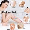 Crystal Hair Remover for Women and Men Upgraded Nano-crystalline Dots Technology Crystal Hair Eraser for Women Painless Hair Remover for Women Reusable Painless Hair Removal Stone (Multicolor) view 2