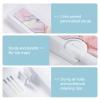 Gerkia Toothbrush Travel Case, Convenient Colorful Pattern Travel Toothbrush Case and Travel Toothbrush Holder, Toothbrush Covers and Toothbrush Holders Travel Travel Tongue Scraper Case view 3