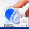 AEKDO Silicon Gel Shoe Sole Heel Pad for Heel Pain Relief Heel Spur Shoe Support Pad for Men Heels Cushion Height Increase Heel Shoes Insoles for MEN & Women (Blue 1 pair) view 3