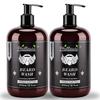 Phillauri Beard Wash For Men With Refreshing Fragrance 400ml (Pack of 2) view 1