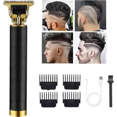 BANISTROKES Electric Rechargable Hair trimmer for men, Hair Clippers for Men Trimmer 120 min Runtime 4 Length Settings (Black)