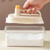 EXOFLY Disposable Magic Brush Protecting Hands Cleaning Rag with Handle, Replaceable Kitchen Degreasing Specialized Cleaning Cloth Scouring Pad (with 100Pcs Rag) view 2