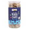 Aggarwal Namkeen Healthy Snacks All Natural Real Ragi Chips Stress Buster Vacuum Cooked Gluten Free Vegan Tasty Crisps No Preservatives Hand Made (Cream & Onion, 1) view 1