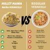 Bajra Millet Vermicelli  210g | Pearl Millet Vermicelli 100% Natural & Wholesome | Rich in Iron & Fiber | Perfect for Upma, Kheer & Healthy Snacks | Traditional Indian Semiya | Diabetic-Friendly (Pack of 2) view 3
