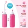 RECLUSE Handheld Portable Bidet Spray with 2 Angled Nozzles Personal Bidet Sprayer for Kids Ass Washing, Personal Hygiene Bathroom Aid, Pregnant Women Cleansing, Postpartum Clean (Pink) view 2