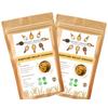 Barnyard Millet Noodles 210g | Made with Barnyard Millet & Whole Wheat Flour | No Maida, No Preservatives | Healthy Noodles for Kids & Adults | Tasty Masala Included | High Fiber, Guilt-Free Snack (Pack of 2) view 1