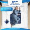 Simons Adult Reusable Stain-Mask Bed Underpad for Elderly, Heavy Absorbency Large Size 34 X 36 inches | Leak Proof 4 Layer Design Protects Surfaces for Incontinence Patients  Blue Check | Pack of 2 view 2