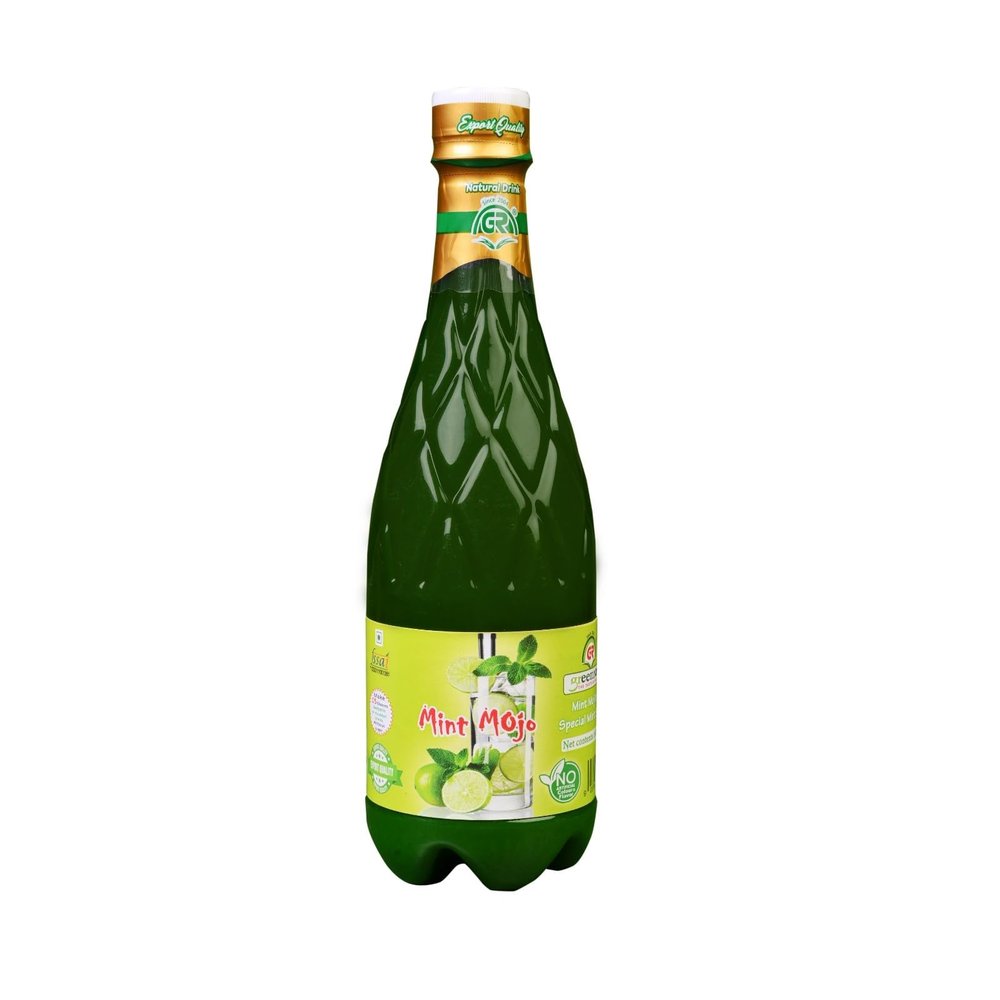 Mint Mojito Syrup 600 ML | Refreshing Mint Lime Flavour Concentrate | Classic Mojito Style Drink Mixer | Ideal for Mocktails, Soda, Lemonade & Coolers