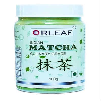 Orleaf Matcha Green Tea Powder For Cooking, Tea, Baking, Latte, Smoothie, Hot & Iced Drinks - Antioxidant-Rich, Helps Support Digestive Health pack of 2(2)
