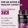 NutraMarck Gluco Balance 7X Capsules | Diabetes Support Supplement for Sugar Control with Jamun, Karela & Gudmar | Blood Sugar Management for Men & Women | (90 Count (Pack of 1)) view 4