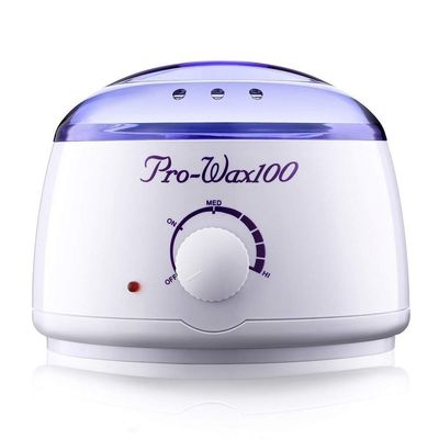 VMITRA Pro Wax 100 Melting Machine Automatic Wax Heater for Strip and Paraffin Waxing with Removable Pot see-Through Cover Adjustable Temperature Knob for Personal Professional Use Homes or Salons