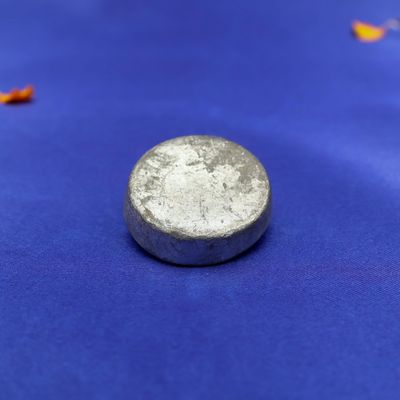Shri Anand Lead Ranga Round Heavy Coins for Lal kitab red Book and Astrological Remedies & Floating in Water (100gm | Pack 04)