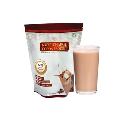 Nutricharge Cocoa Prodiet provides an excellent source of vegan Soy protein (Pack Of 1)