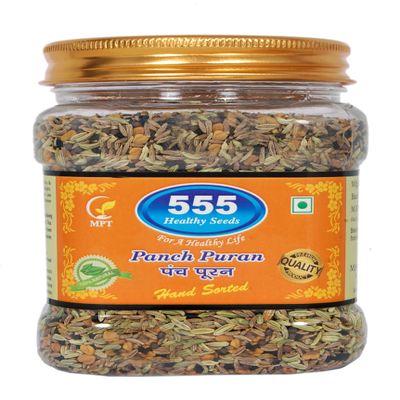 555 Panch Phoron (Panch Phoran) | Indian Five Spice Blend | East India Favorite | Bengali Masala | Authentic Spice Mix, 350 g