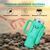 BULKITEM 40oz Water Bottle Carrier Bag with Phone Pocket for Green Stanley 40 oz Tumbler with Handle, Green Insulated Neoprene Cup Holder Pouch Strap for Valentines Stanley Cup Accessories view 4