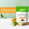 OZiva Bioactive Plant Protein for Everyday Fitness | 25g Protein - Pea Isolate | Complete Plant Protein Powder | No Added Sugar, Certified Clean & Vegan (Mango, 1kg + Shaker) view 2