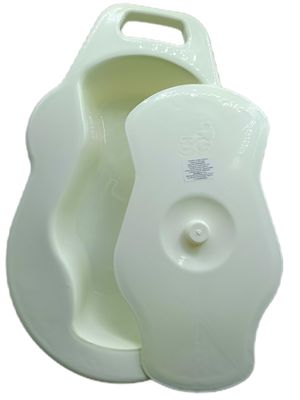 3G Unisex Polypropylene Bed Pan with Lid (Large Size)
