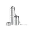 BNF Daily Pill Box Sealed 7 Compartments Stackable for Camping Sports Silver|Health & Beauty | Health Care | Pill Boxes, Pill Cases view 2