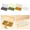 BNF Weekly Pill Box Organiser Daily Pill Keeper 21 Grid Container Green |Health & Beauty | Health Care | Pill Boxes, Pill Cases view 1