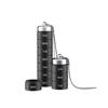 BNF Daily Pill Box Sealed 7 Compartments Stackable for Camping Sports Black|Health & Beauty | Health Care | Pill Boxes, Pill Cases view 2