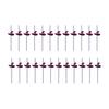CALANDIS 24X Halloween Paper Straws Funny Disposable Straws for Carnival Party Witch Hat view 2