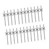 CALANDIS 24X Halloween Straws Party Favors for Treat Bags Goodie Kids Or Adults | 24 Paper Straw 24 Skull 24 Sticky view 4