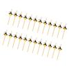 CALANDIS 24X Halloween Paper Straws Funny Disposable Straws for Carnival Party Pumpkin Lantern view 3