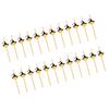 CALANDIS 24X Halloween Paper Straws Funny Disposable Straws for Carnival Party Pumpkin Lantern view 4