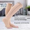 BYTEFUN Zipper Medical Compression Socks Stockings with Open Toe Calf Support Best Stocking for Edema, Swollen, Nurses, Pregnancy, Recovery Leg Knee High Sports Length, Better Blood Circulation view 3