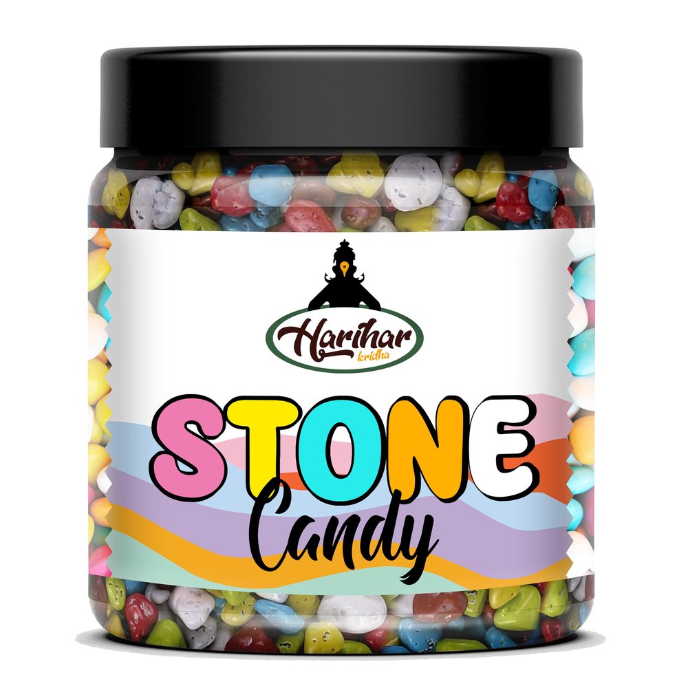 HARIHAR KRIDHA - Premium Stone Candy | Colorful Rock Shape Chocolate Candy | Super Quality Rock Candy (400 Grams) | Gluten-Free Sweet Treat