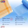 Sir Prize Multipurpose Disposable Cleaning Cloths Wipe Roll,Dish Wash Cloths,Tissue, Cleaning Reuseable Washcloth Towel for Kitchen Bathroom Furniture and Car (Pack of 2-Rolls, 120-Sheets) view 4
