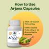 Ayush Herbs Arjuna Cardiac Support | Helps in Strengthening the weakened heart muscles | 60 Capsules view 2