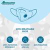 Romsons PM0.3 Nanofiber Anti-Pollution Mask with Breathable Valve (10 Pieces) view 4