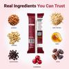 Beyond Food 100% Whey Protein Bars (Pack of 9) | 10g Protein Per Bar | Whole Nutrition | With Dates, Peanuts & Protein Millets | Rich in Vitamins, Fibre & Energy | Boosts Immunity | Cranberry Zest view 4