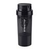 Amazon Brand - Symactive Pro Cyclone Plastic Shaker Bottle with Mixer Ball and Carry Loop | With Extra Compartment | Protein Shaker | Leak-Resistant | (Black, 500ml) view 1