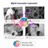 HICOBER 4 in 1 Smart Shots - Detergent Capsules with Superior Stain Removal, Top & Front Load Washing Machine Only with Fragrance Detergent Pods for All Fabric Suitable, Laundry Pods (25) view 4