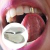 LOOM TREE Hip Hop Braces Single Teeth Caps for Teeth Mouth Fancy Dress Daily Use Silver | Oral Care view 2
