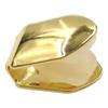 LOOM TREE Hip Hop Braces Single Teeth Caps for Teeth Mouth Fancy Dress Daily Use Gold | Oral Care view 1