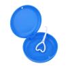 LOOM TREE Portable Retainer Case Oral Organizer Durable Dentures Storage Boxes blue | Oral Care view 1