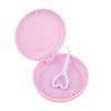 LOOM TREE Portable Retainer Case Oral Organizer Durable Dentures Storage Boxes pink | Oral Care view 1
