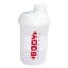 Body strength Sports Gym Protein Shaker Bottle With Mixer Ball, Compartment for Pre-Post Workout for Men & Women | 500ml (White) view 1