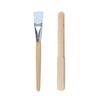 Combo of Wooden Wax Spatula & Beauty Face Pack Applicator Brush - Waxing Applicator Hair Removal Sticks for Salon, Flat Wooden Face Pack Brush for Facial Bleach, Wooden Wax Knife For Waxing view 1