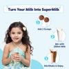 Gritzo SuperMilk Height+ (2-6y), 7g Protein Powder (Double Chocolate, 800g) | Zero Refined Sugar, 21 Vitamins & Minerals view 4